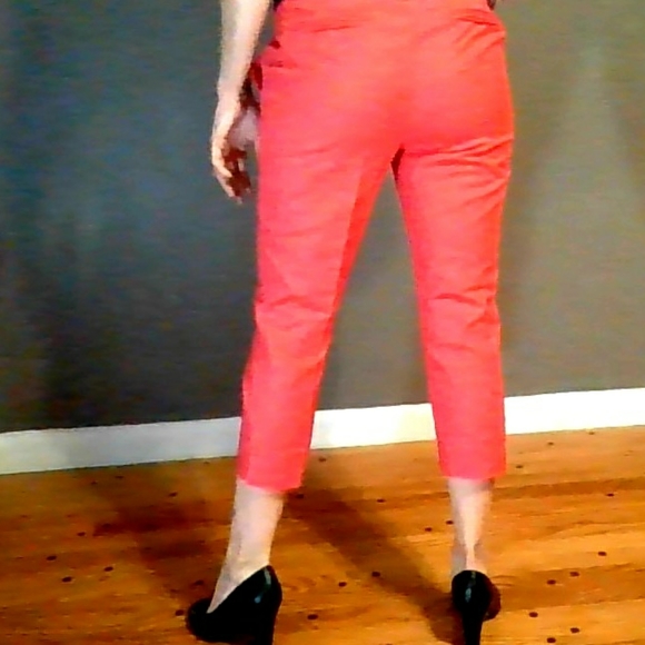 Willi Smith bright pink ankle slacks - Picture 3 of 6